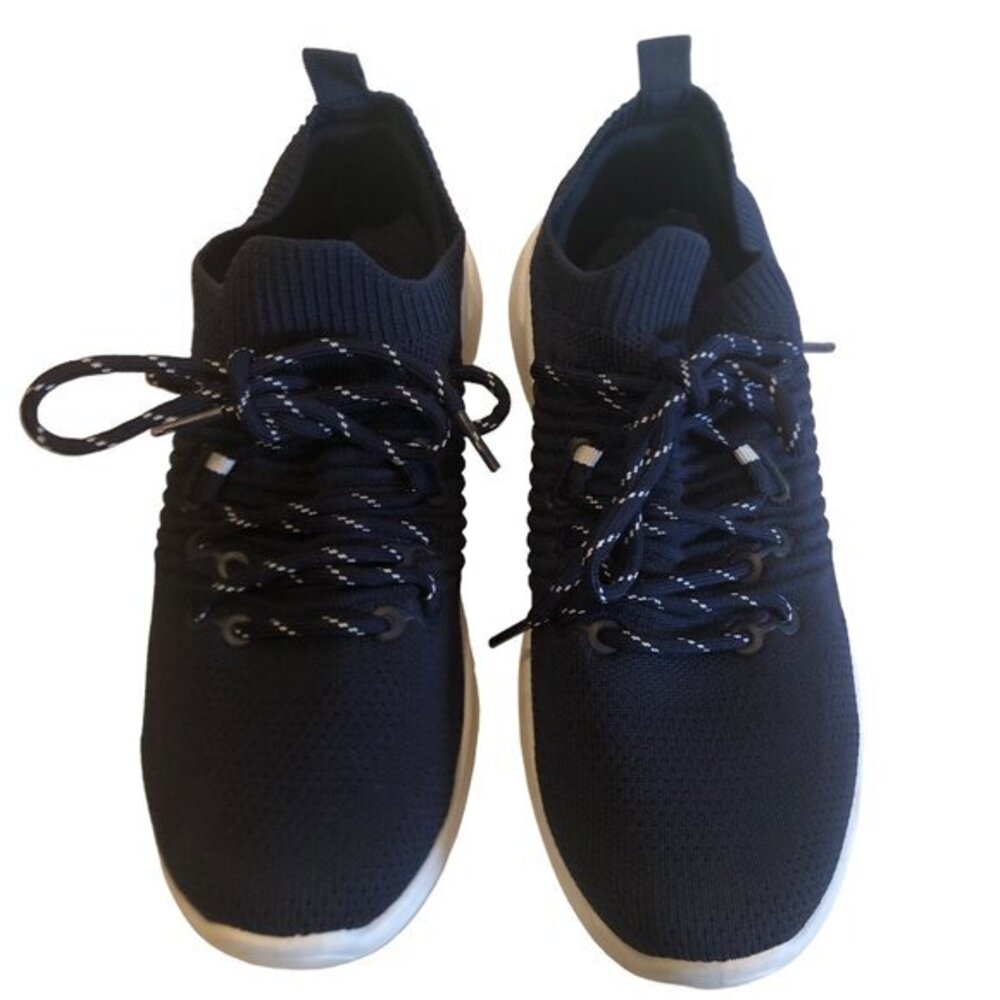 Tommy Bahama Golf navy blue mesh performance sneakers sz 7.5